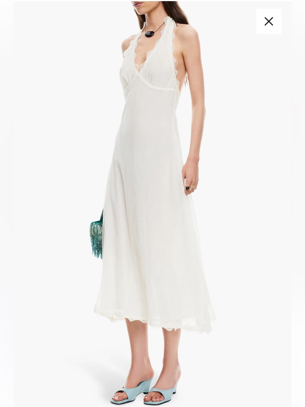 Lioness | Stars Align Halter Midi Dress